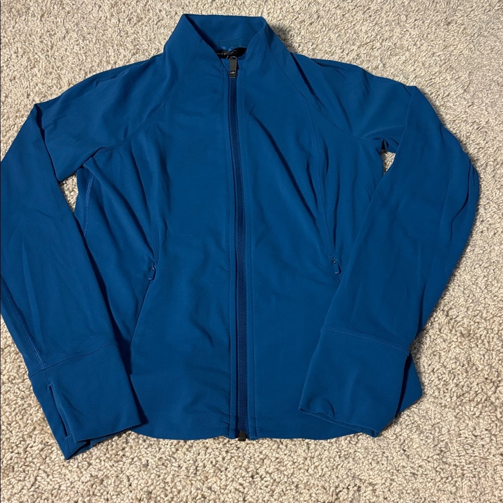 Athleta Salutation Jacket Blue S/657490 - image 2